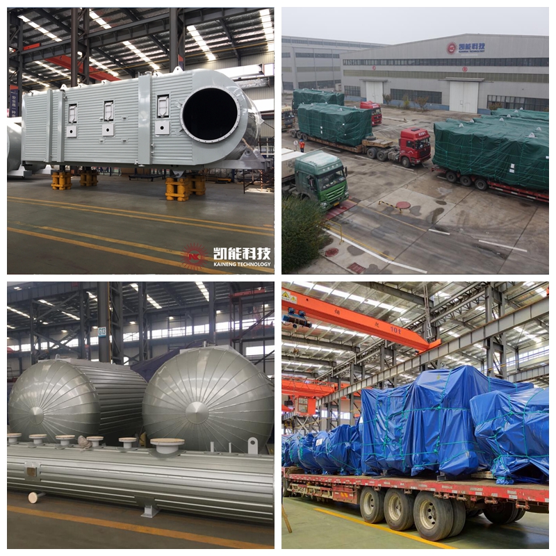 新葡的京集团350vip8888余热锅炉系统设备包装运输